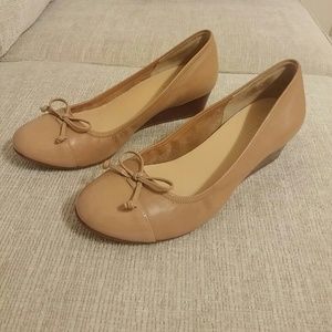 Cole Haan Air Tali lace wedge shoes.Style D41257.